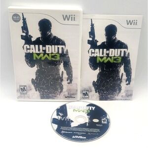 Call of Duty: Modern Warfare 3 (Nintendo‎ Wii, 2011) CIB COMPLETE IN BOX